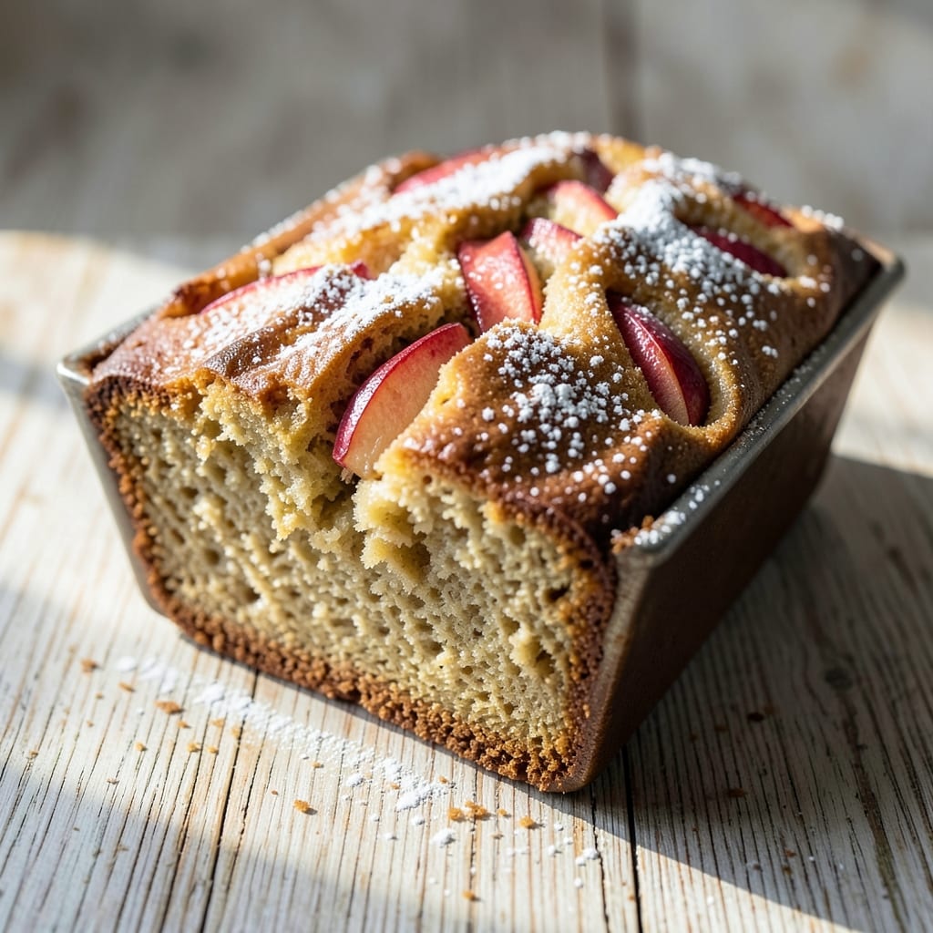 Apple Cake Loaf Pan Recipe: Spiced Apple Filling With Caramelized Bottom