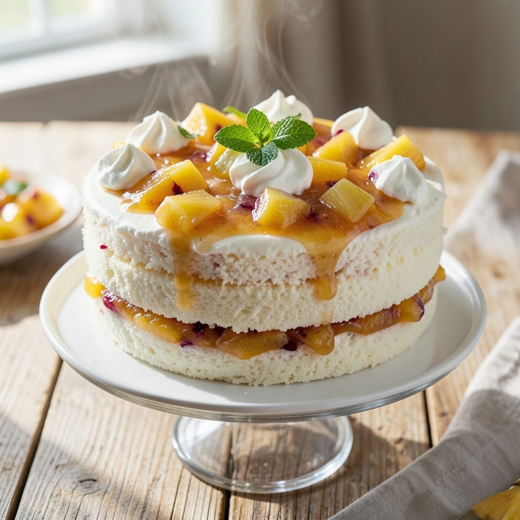 Angel Food Cake Mix and Pineapple Recipe: Weight Watchers-Friendly Tropical Lightness