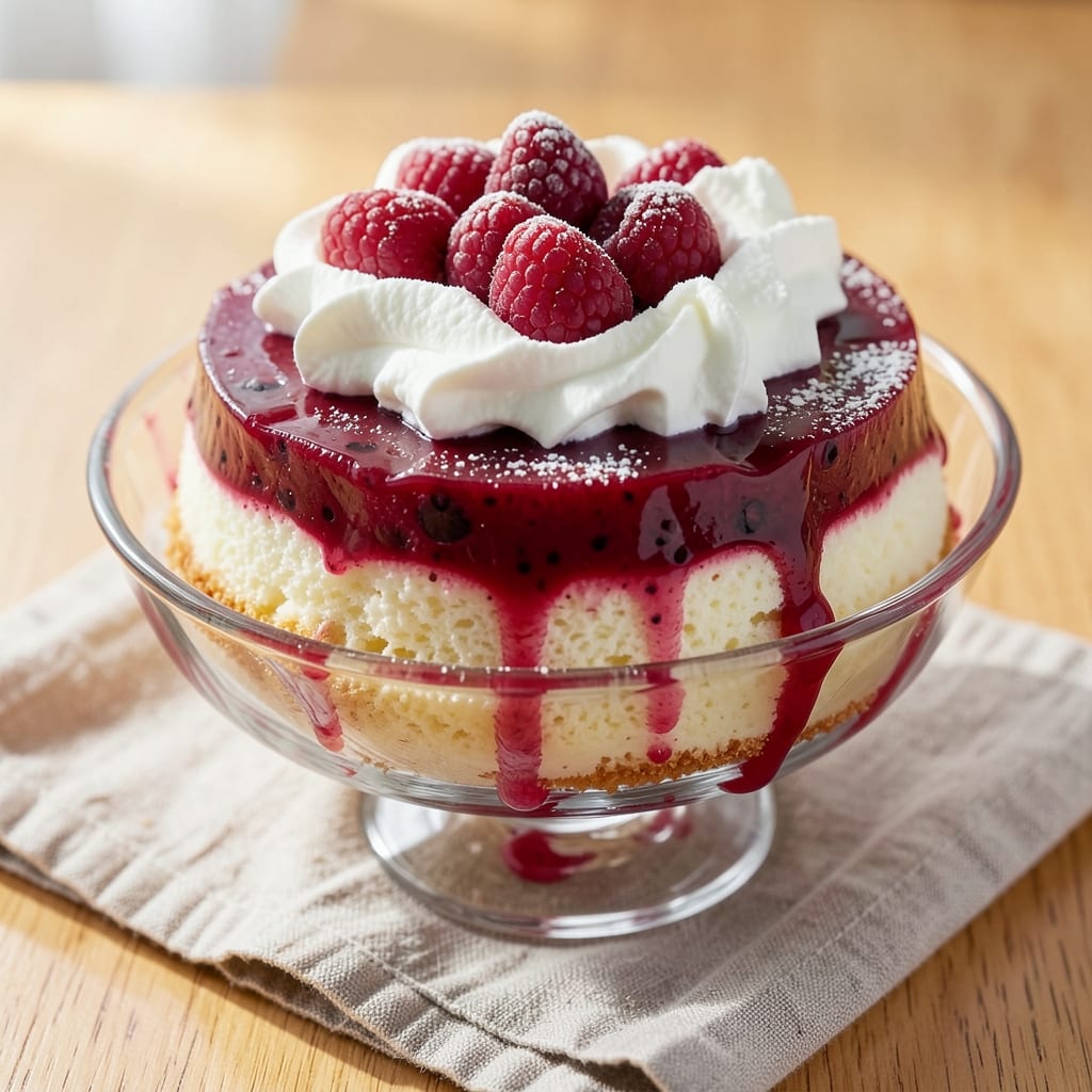 Angel Food Cake With Raspberry Jello Recipe: Light-as-Air Layers and Vibrant Swirls