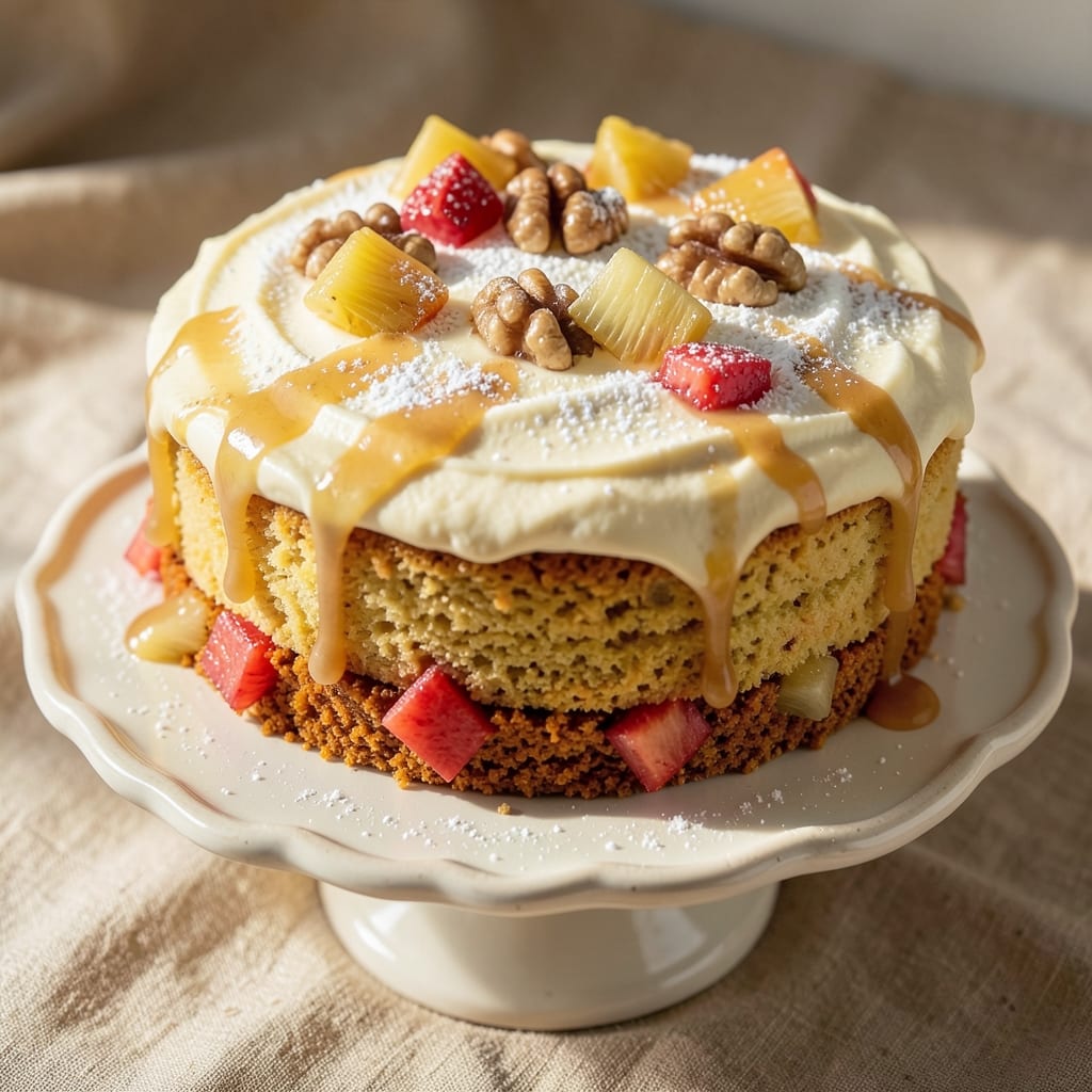 Award-Winning Carrot Cake Recipe With Pineapple: Tropical Streusel Crown That Stays Fresh