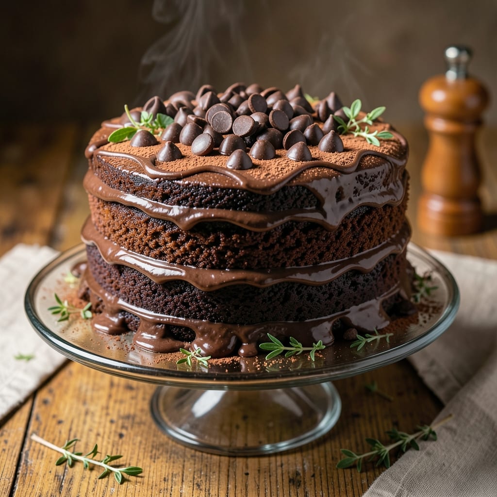 Amish Chocolate Fudge Cake Recipe: Rich Layers and Fudgy Swirls