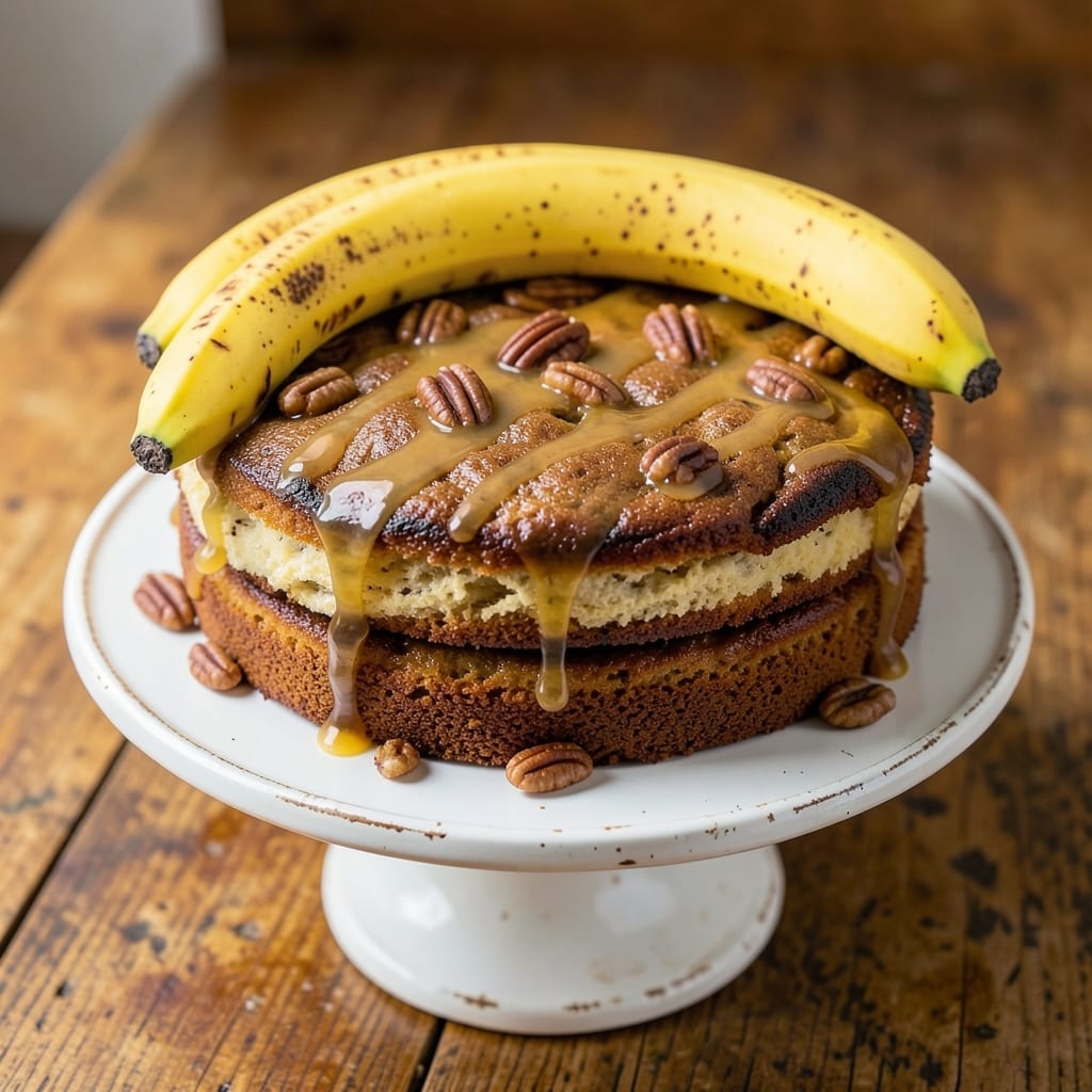Banana Cake Recipe Oven Temperature: 350°F Secret for Moist Layers