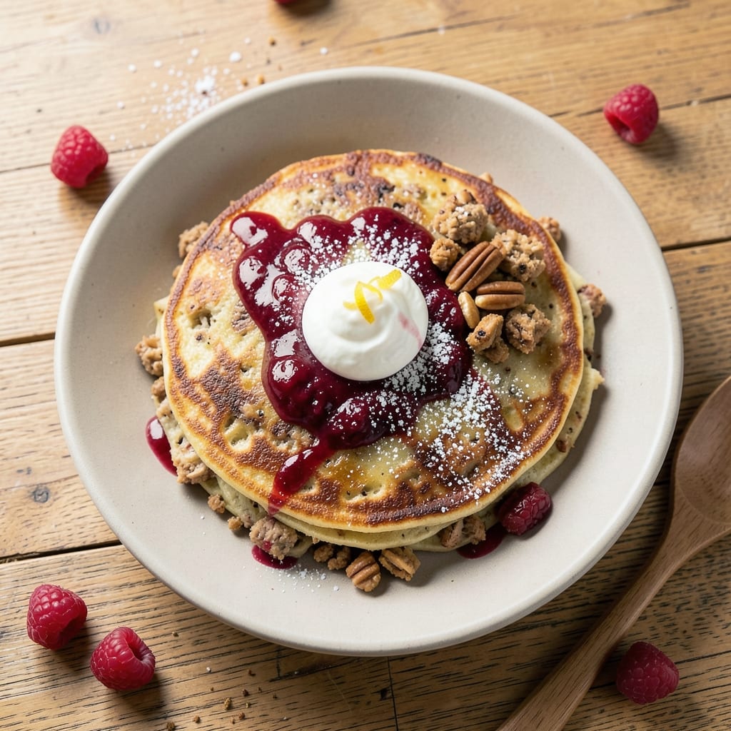 Baked Protein Pancake Bowl Recipe: High-Protein Breakfast in One Bowl