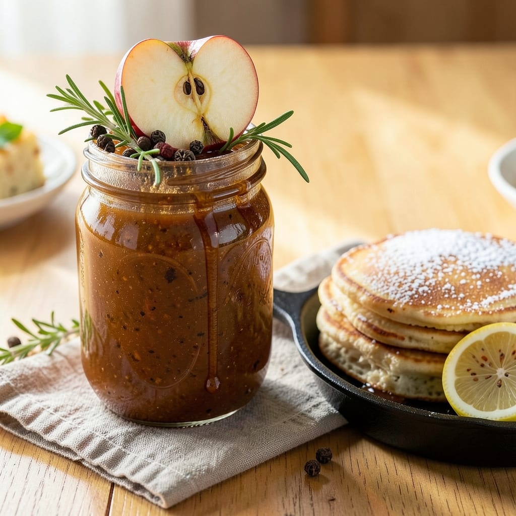 Apple Pancake Syrup Recipe: Warm Spiced Apple Flavor for Stacks