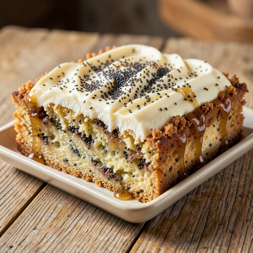 Austrian Poppy Seed Cake Recipe: Crumbly Streusel Crown Over Creamy Seed Filling