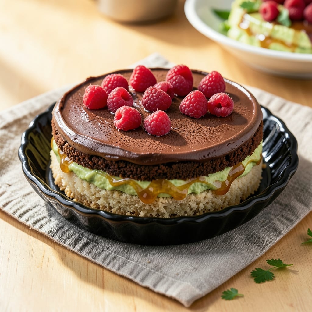 Avocado Chocolate Cheesecake Recipe: Silky Swirls With No-Bake Stability