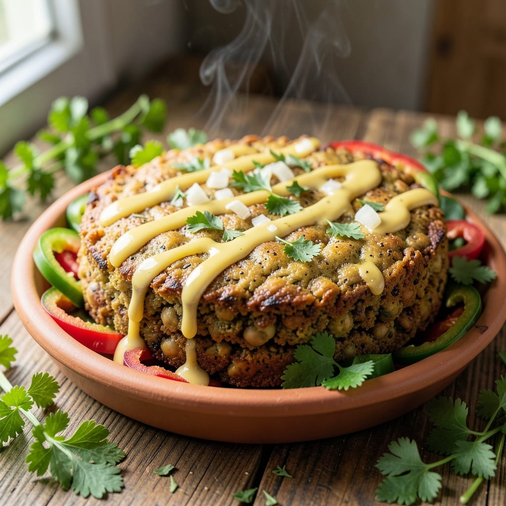 Baked Falafel Cake Recipe: Middle Eastern Sweetness With Crunchy Top Magic