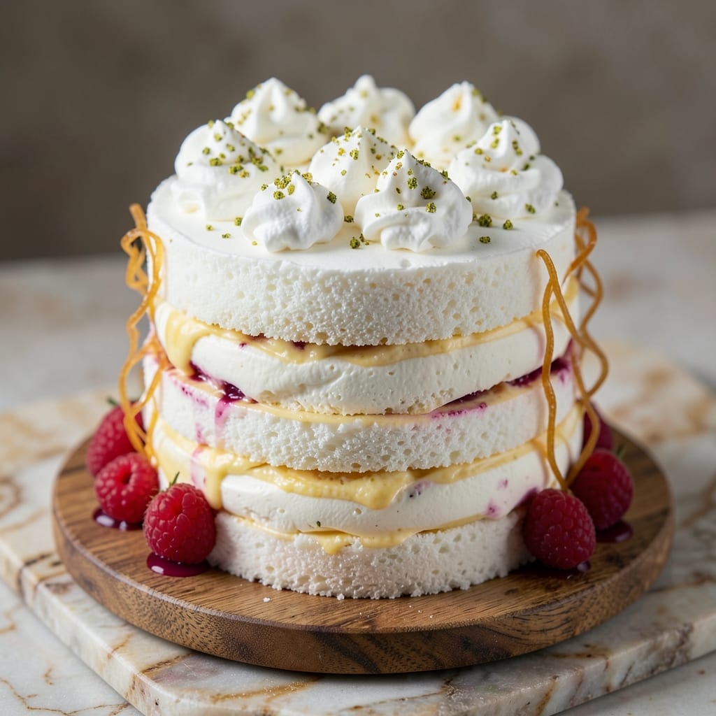 Angel Food Ice Cream Cake Recipe: Airy Cloud With Whipped Cream Stability