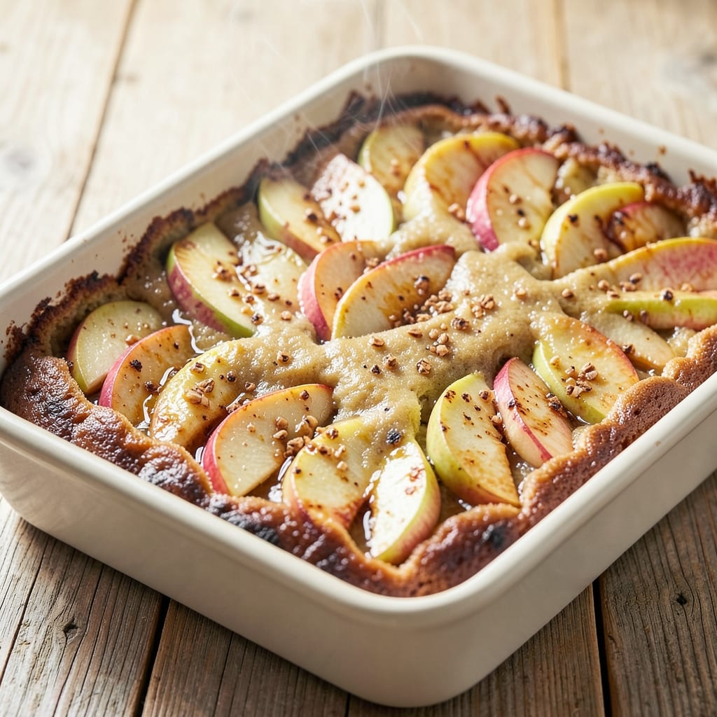 Apple Dump Cake Recipe With Real Apples: Warm Spice and Juicy Apple Filling in One Dish