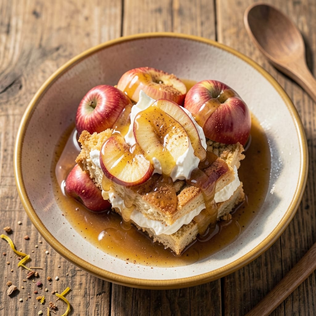 Apple Shortcake Recipe NZ: Kiwi-Style Streusel Crown Over Warm Spiced Fruit