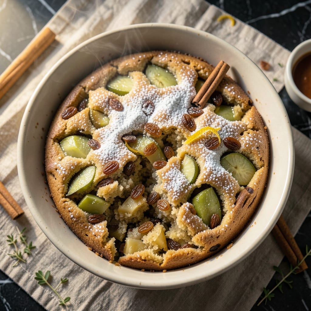 Apple And Sultana Cake Recipe: Warm Spice and Golden Caramelized Fruit Bites