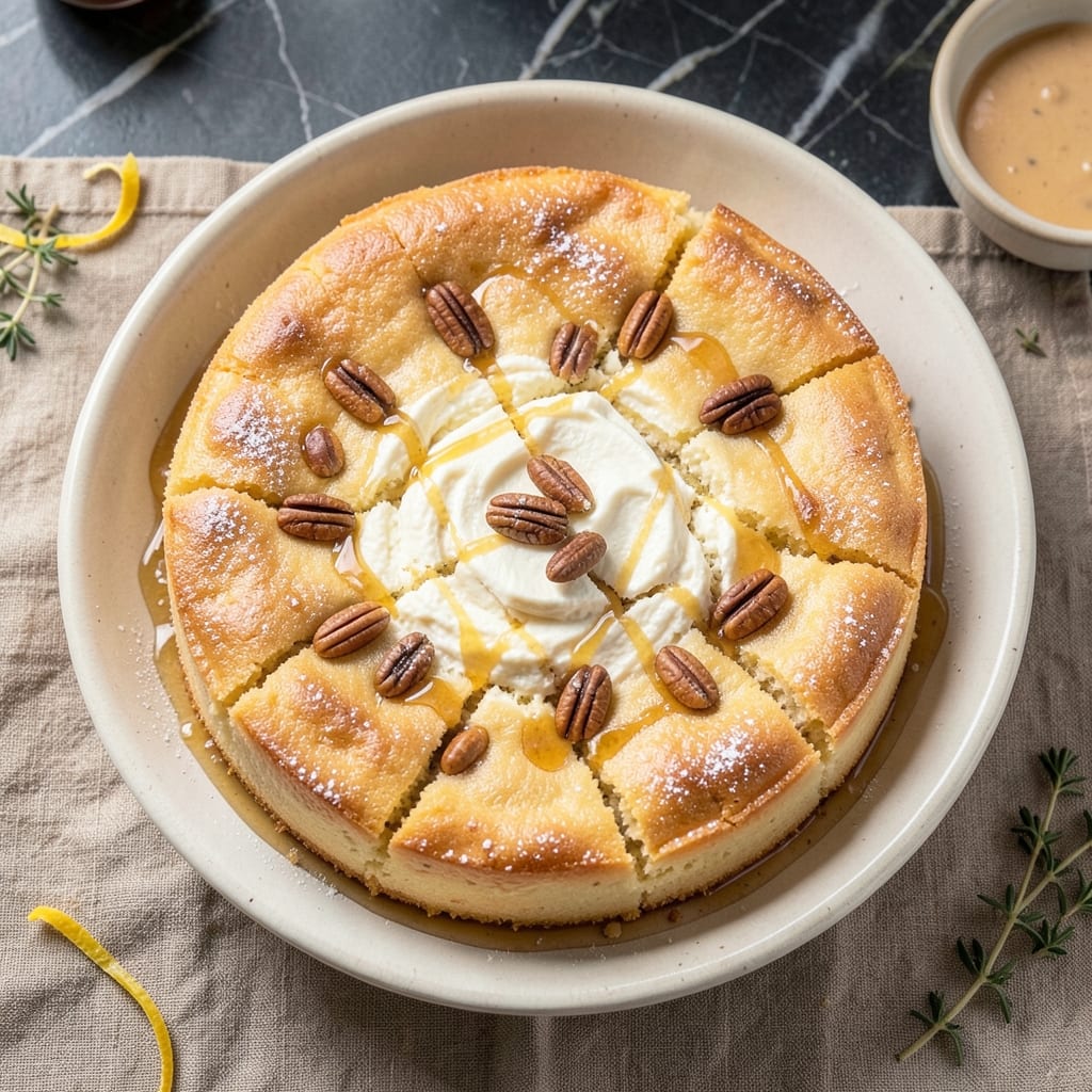 Baked Ricotta Cake Recipe: Silky Texture With Citrus Zing and Vanilla Swirls