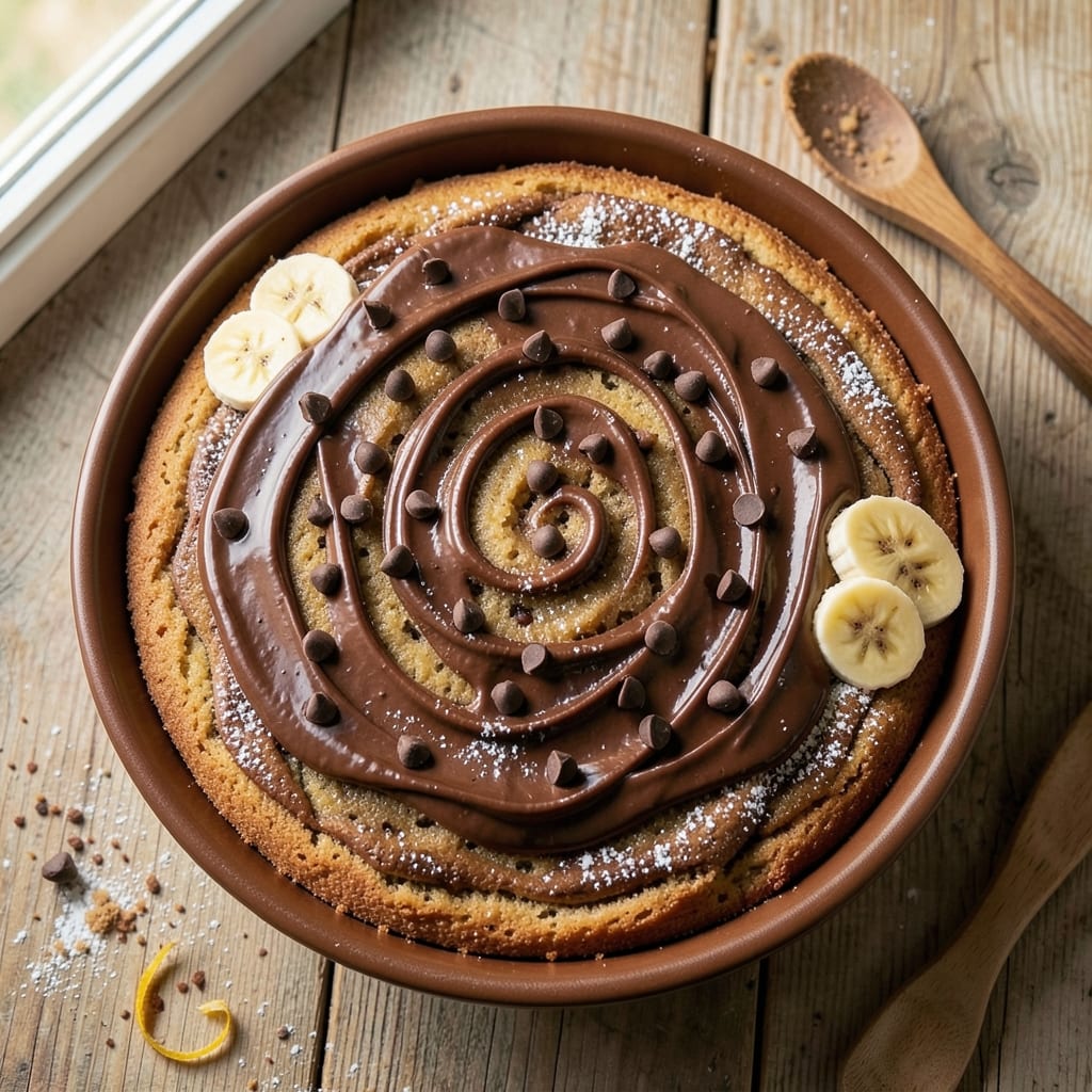 Banana Chocolate Swirl Cake Recipe: Warm Spice and Fudgy Swirls in One Bowl