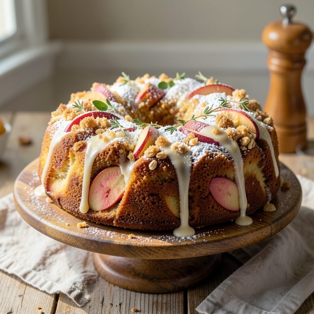 Apple Streusel Bundt Cake Recipe: Golden Crunch Crown Over Spiced Apple Filling