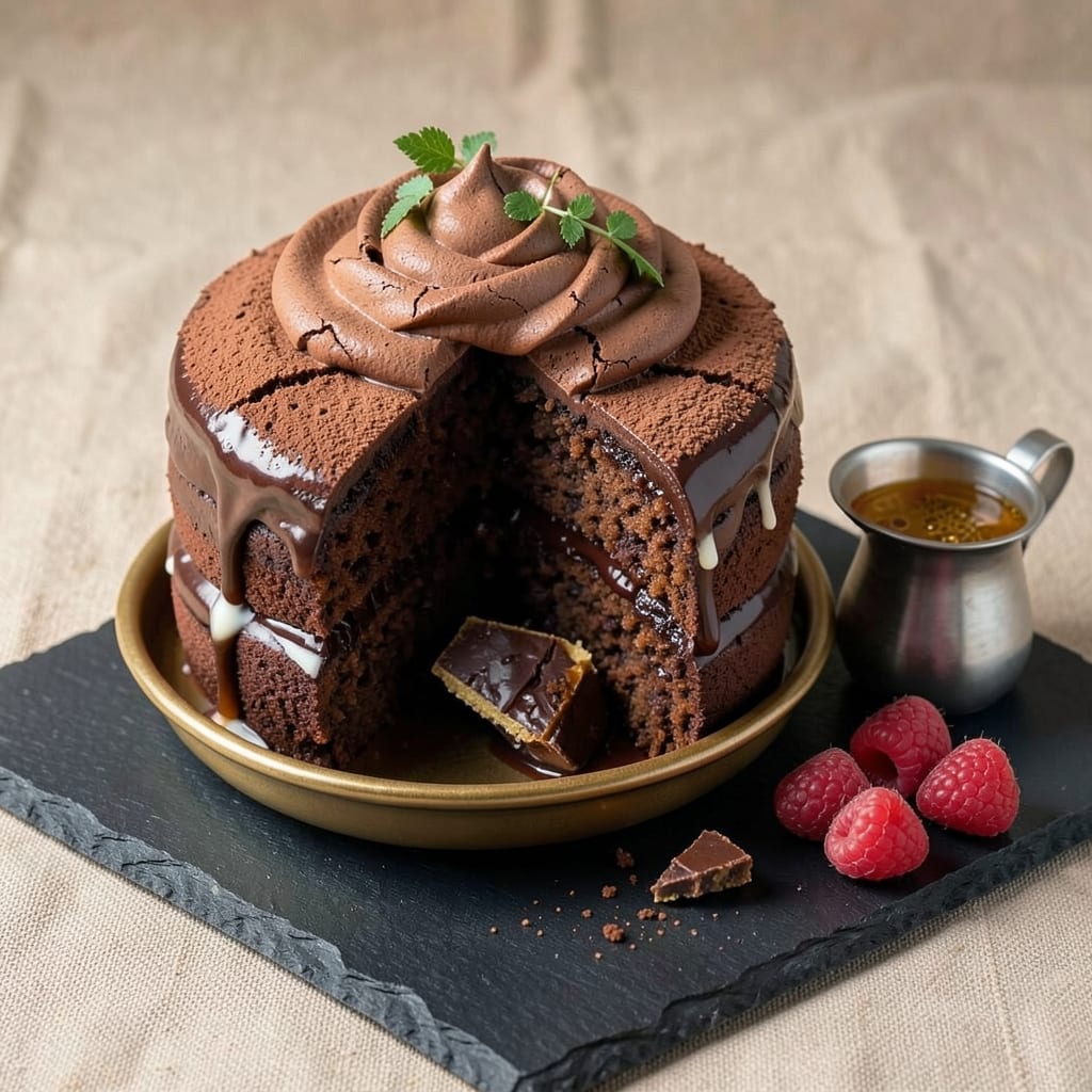Awfully Chocolate Cake Recipe: Fudgy Layers and Rich Frosting Harmony