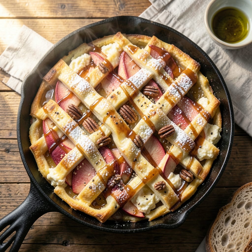 Apple Pancake Casserole Recipe: Make-Ahead Breakfast with Buttery Streusel Crown