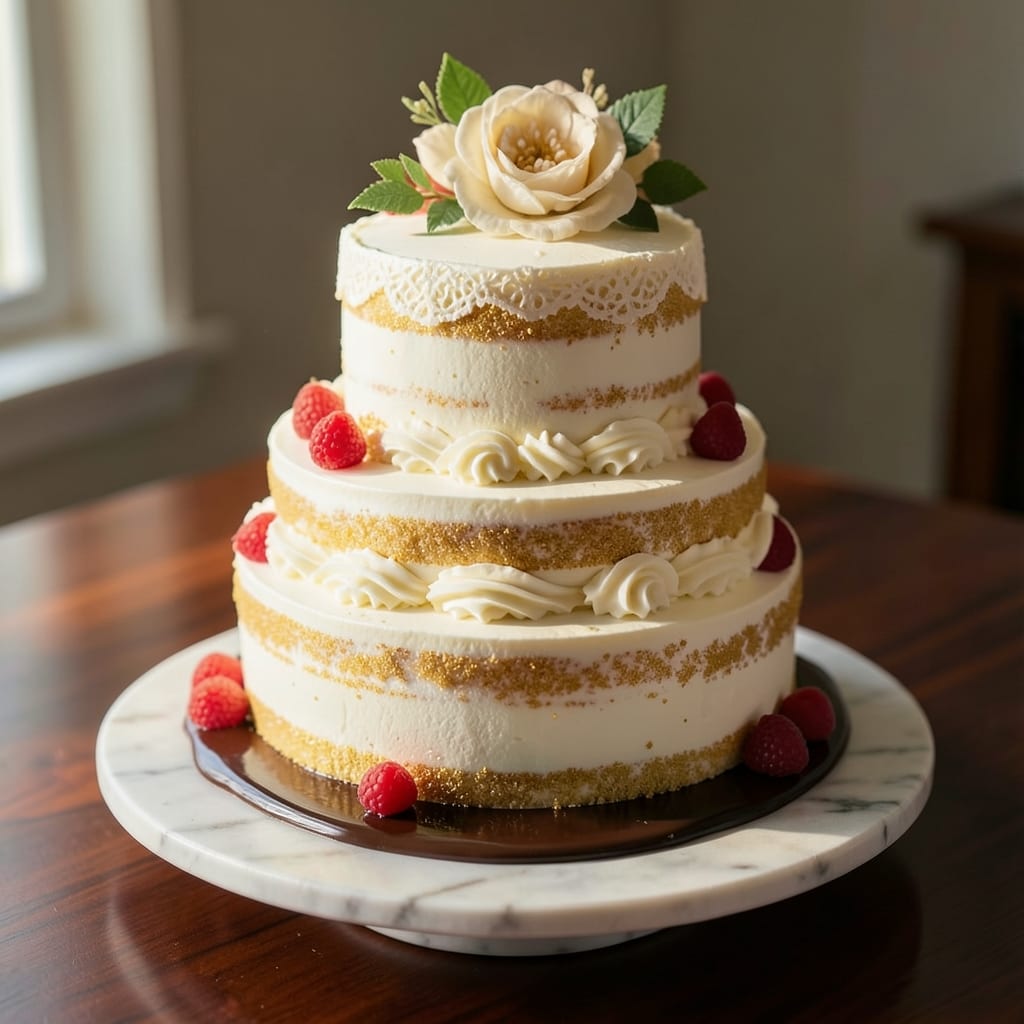 Bakery Birthday Cake Recipe: Three-Layer Wonder With Vanilla Bean Frosting