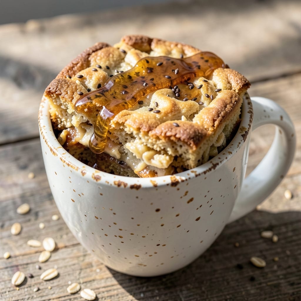 Banana Oat Microwave Mug Cake Recipe: No-Fuss Fudgy Texture in 2 Minutes