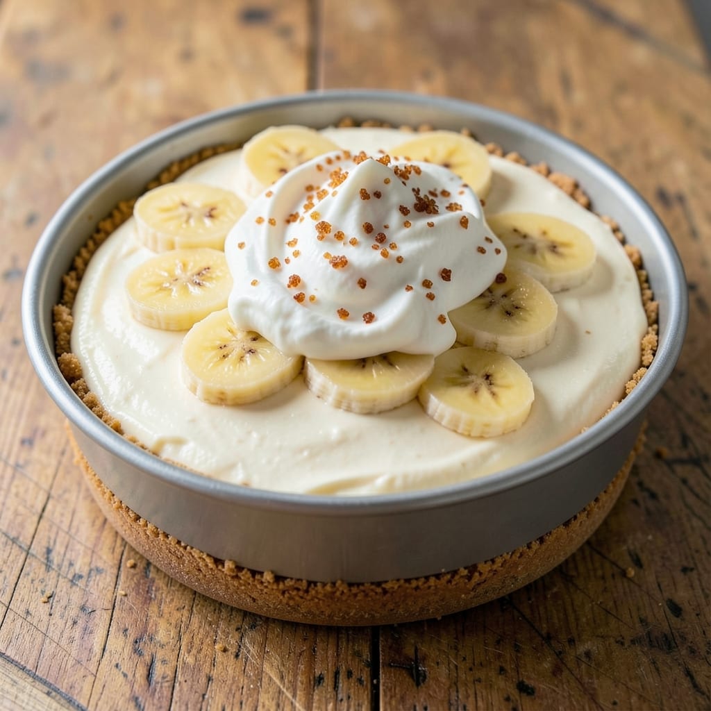 Banana Cream Cheesecake With Bavarian Cream Recipe: Triple-Layered Decadence With Silky Swirls