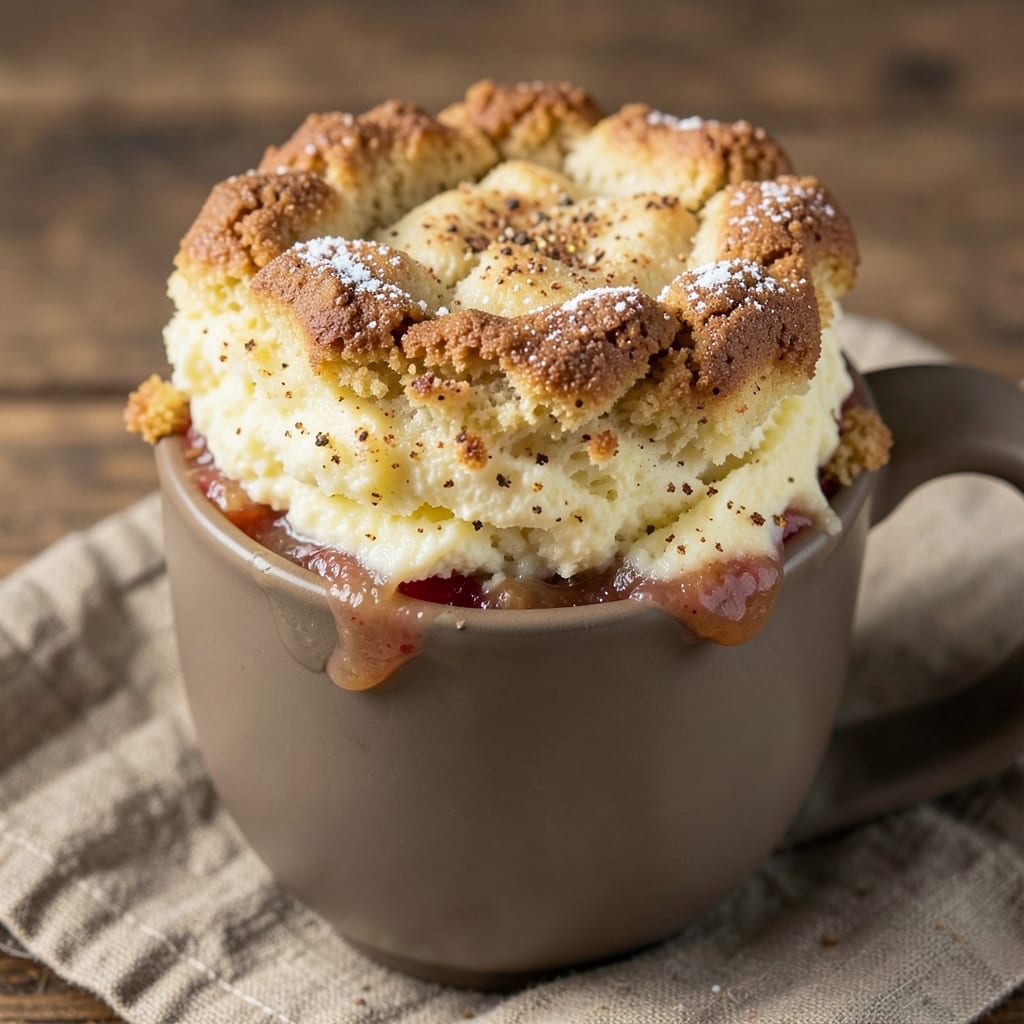 Apple Pie Cottage Cheese Mug Cake Recipe: Microwave Magic in 5 Minutes