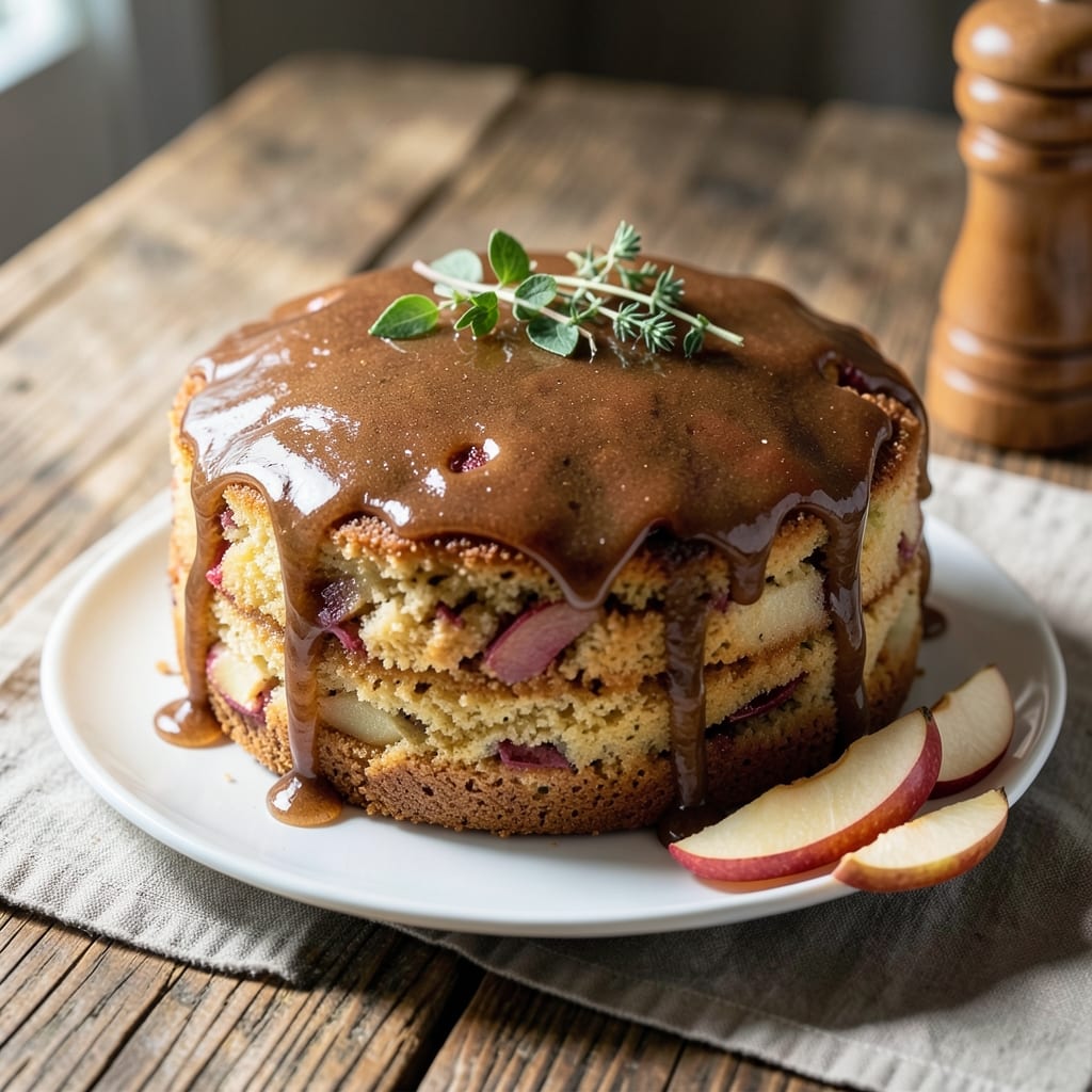 Apple Cake Recipe With Brown Sugar Glaze: Caramelized Top That Melts in Your Mouth