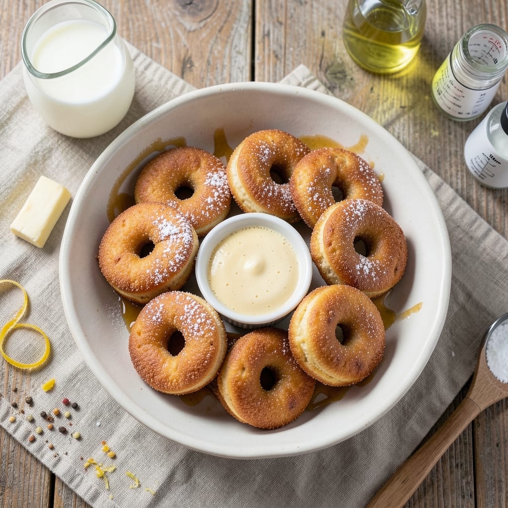 Baked Cake Donut Recipe Using Cake Mix: Frosted Twists in 20 Minutes