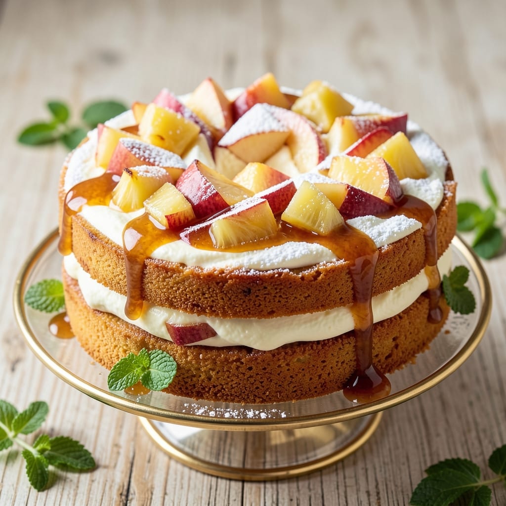 Apple Pineapple Cake Recipe: Tropical Streusel Crown Magic