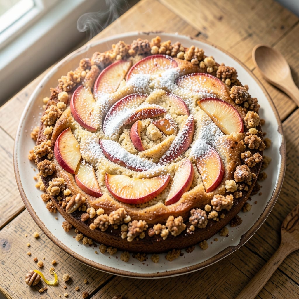 Bake Off Apple Cake Recipe: Streusel Crown That Crunches Like a Biscuit