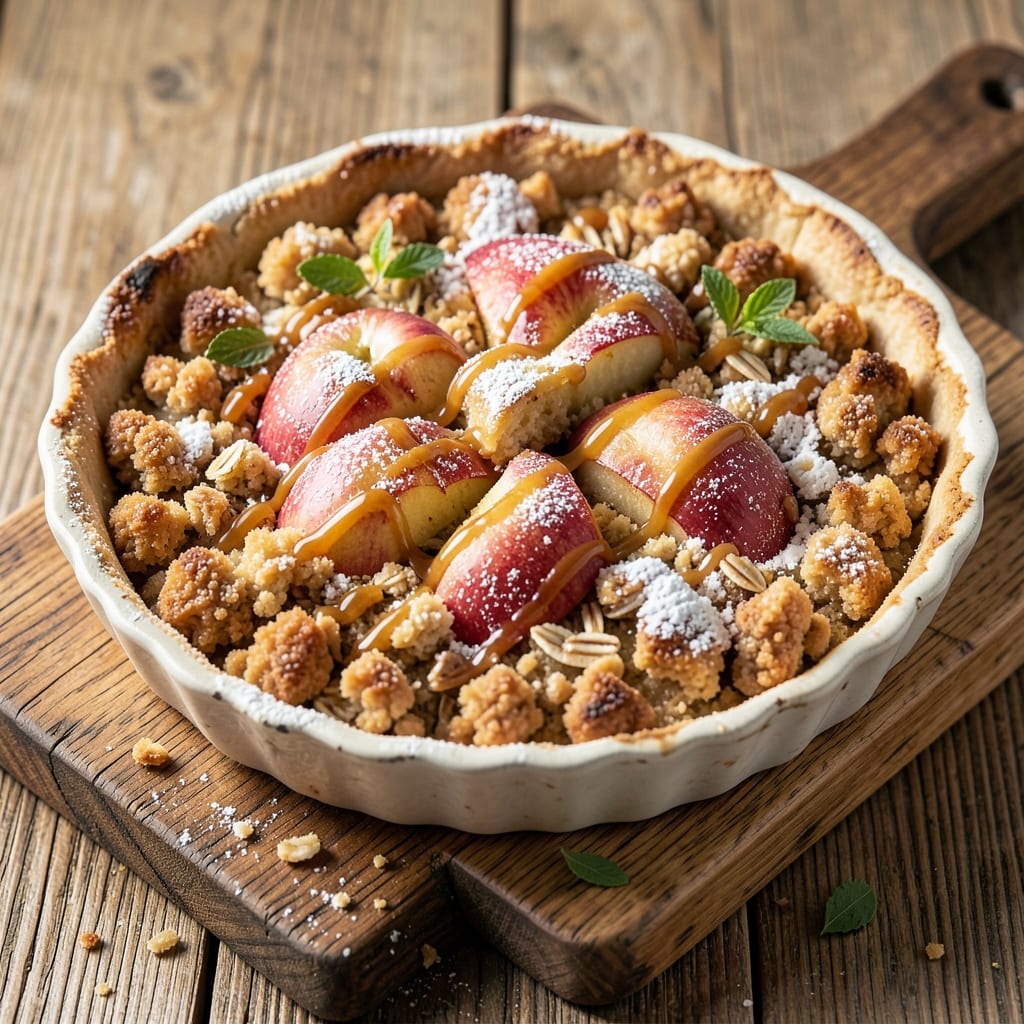 Apple Pie Crumble Cake Recipe: Buttery Streusel Crown Over Spiced Apple Layers