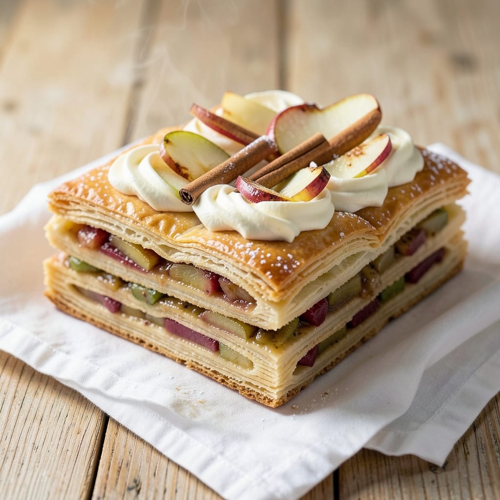 Apple Napoleon Cake Recipe: Flaky Layers and Caramelized Apple Magic