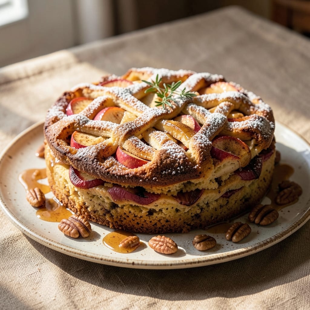 Baked Apple Cake Recipe: Warm Spice and Buttery Streusel Crown Magic