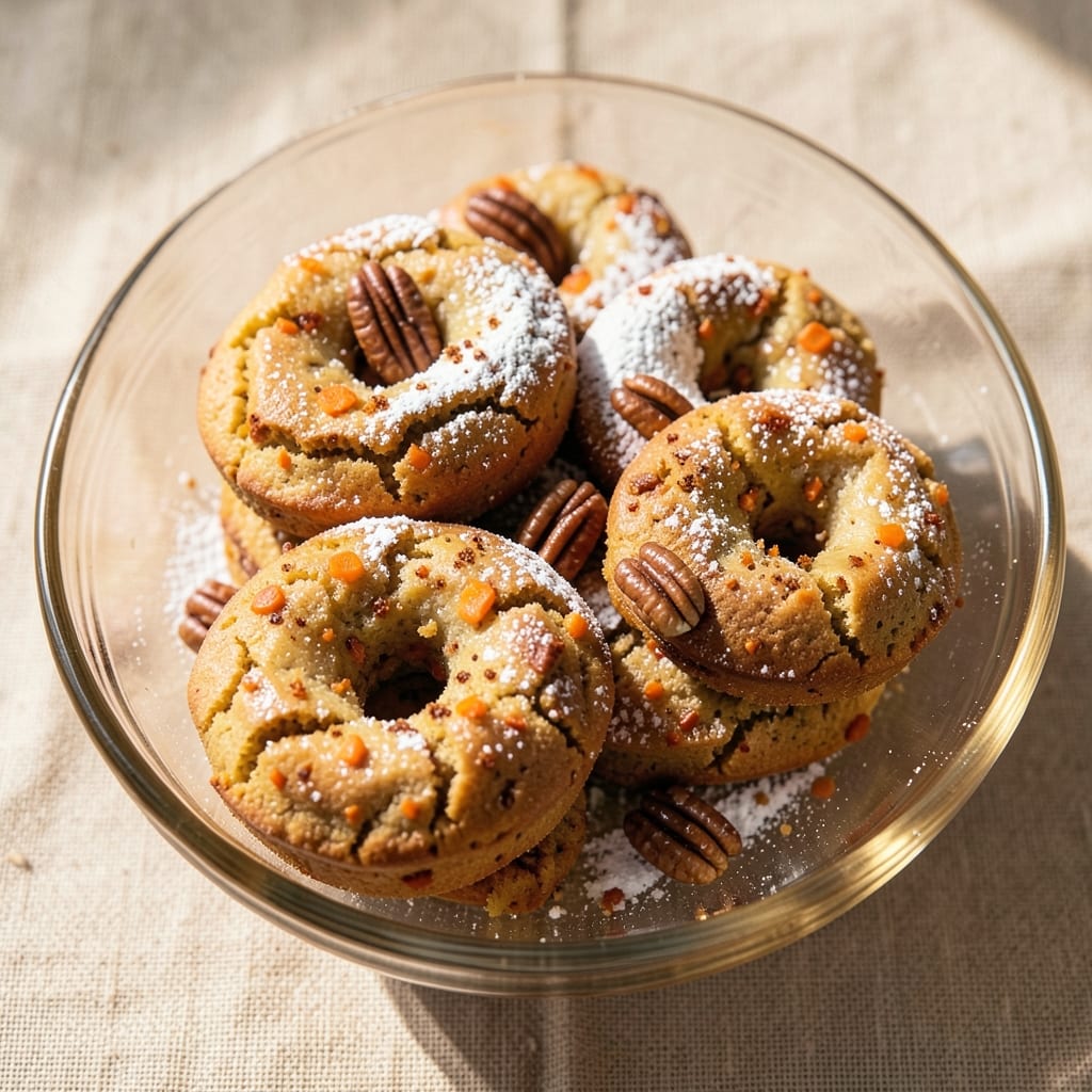 Baked Carrot Cake Donuts Recipe: Spiced Frosting-Dipped Crunch in 30 Minutes
