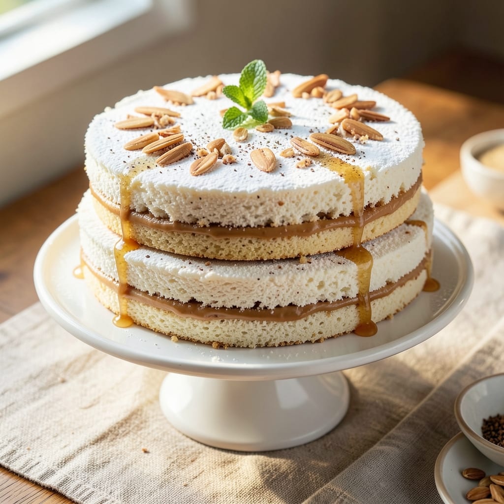 Badam Cake Recipe: Nutty Cardamom Layers With Silky Frosting
