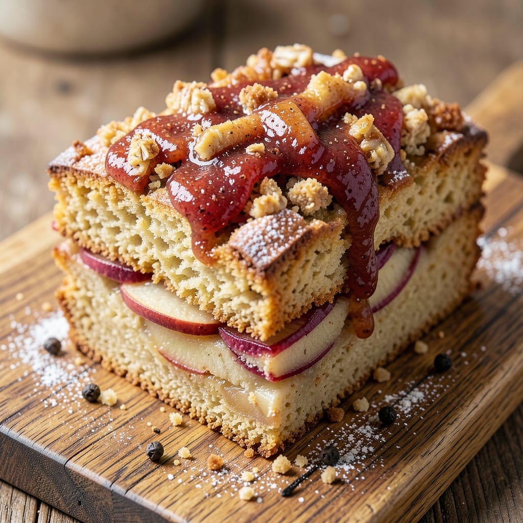 Apple Pie Pound Cake Recipe: Spiced Apple Swirls and Buttery Streusel Layers