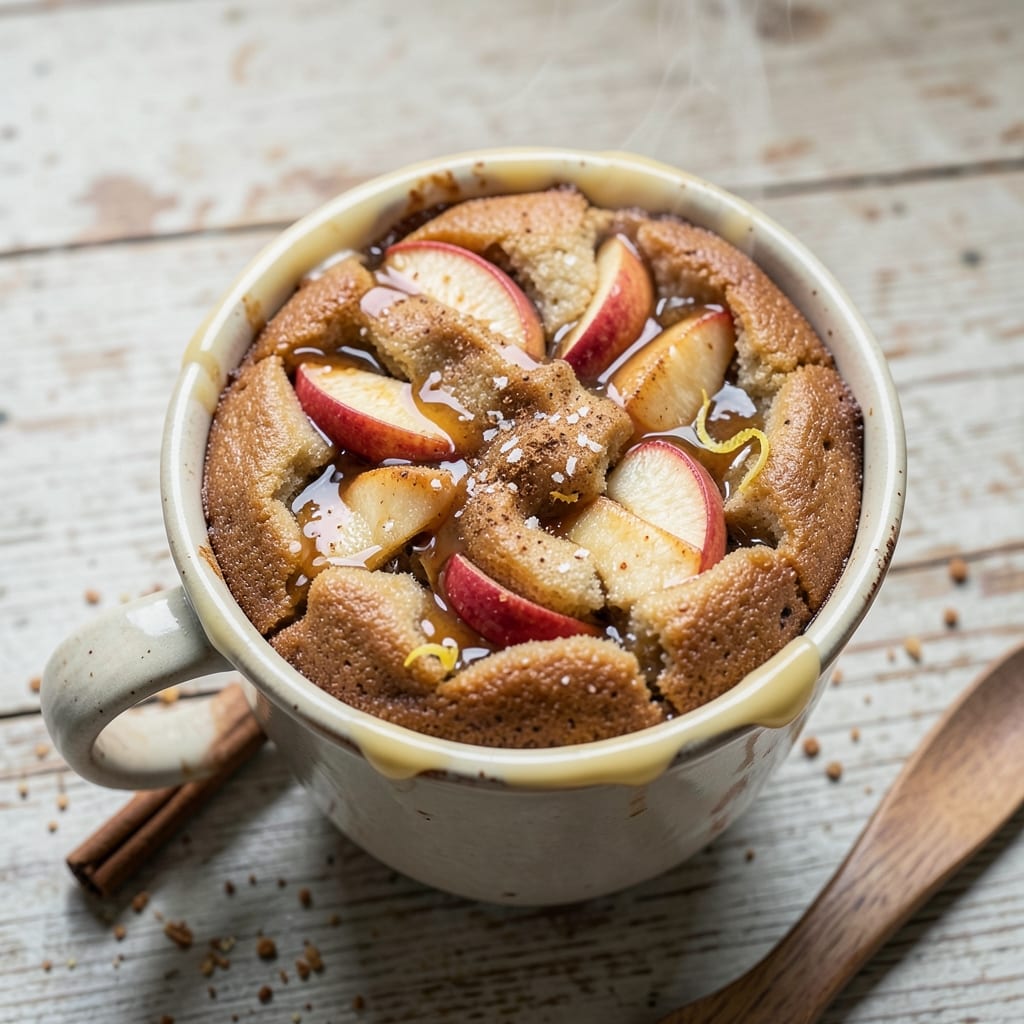 Apple Pie Mug Cake Recipe: Cinnamon-Spiced One-Bite Dessert