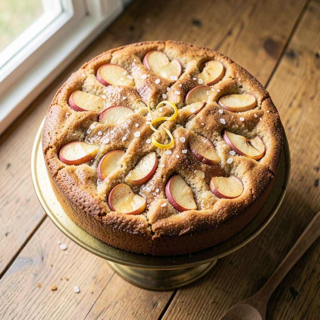 Nigella's Apple Cake Recipe: Golden Crumble Top Over Tart-Sweet Apple Layers