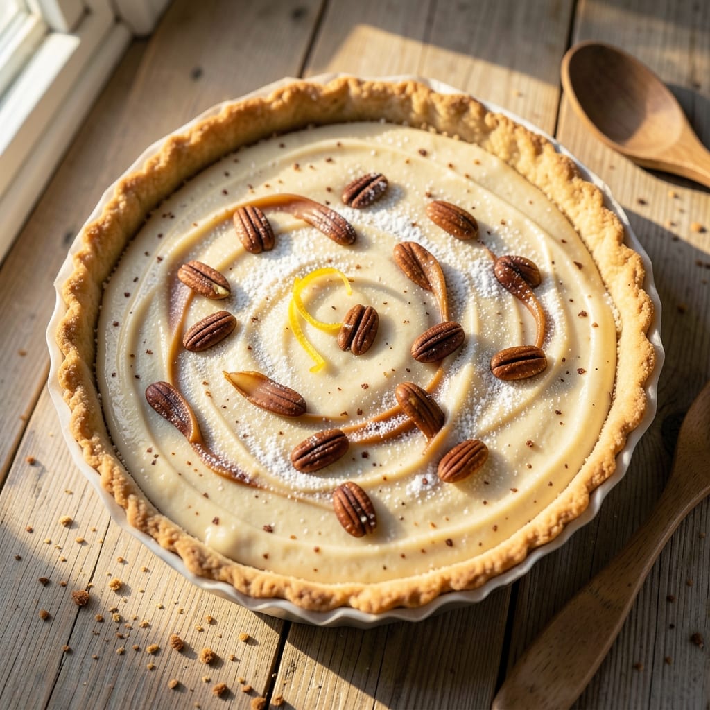 Almond Tart Cake Recipe: Nutty Crunch Meets Silky Vanilla Layers
