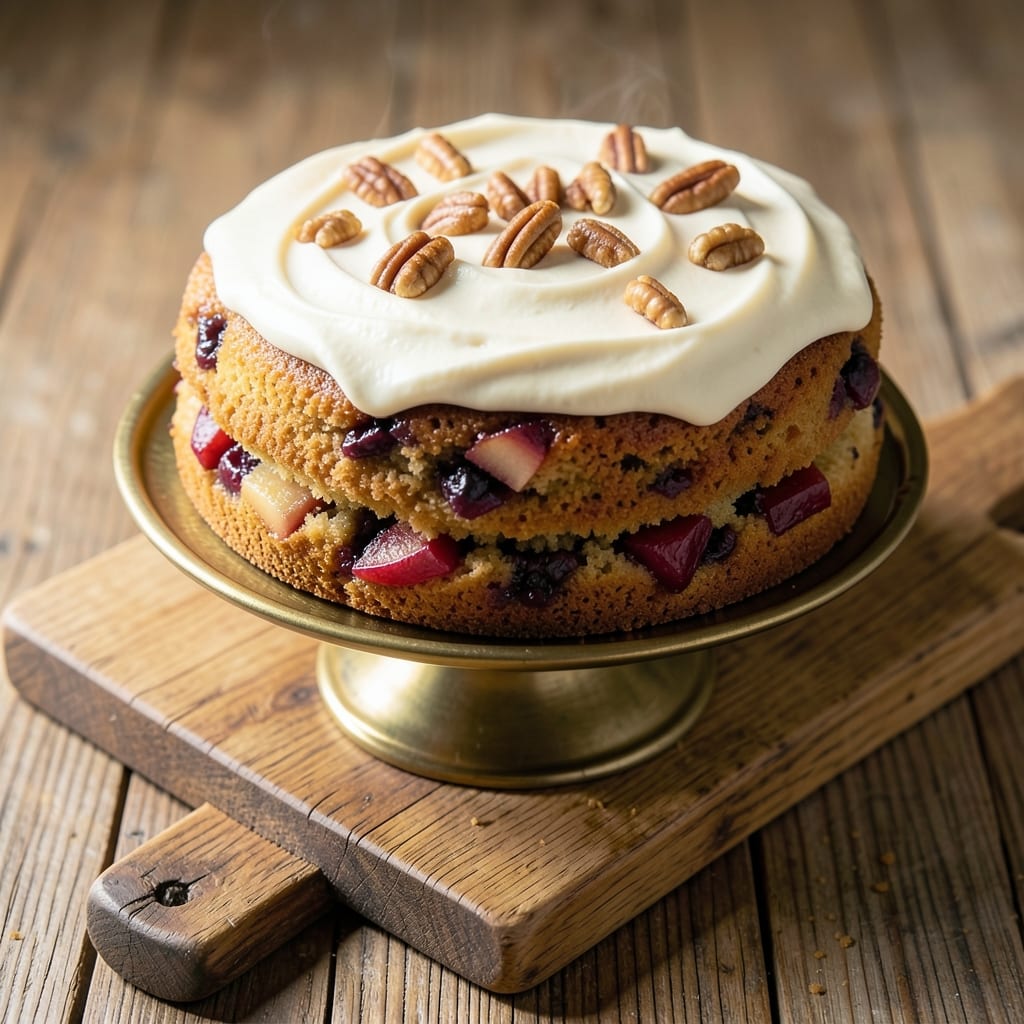 Apple and Mincemeat Cake Recipe: Spiced Fruit Layers With Crunchy Top