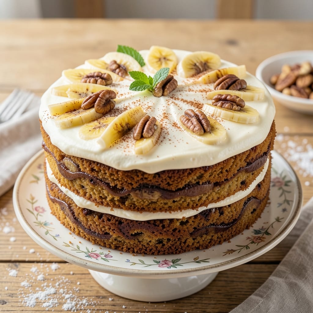 Banana Cake Recipe Starbucks: Buttery Streusel Crown Over Spiced Rum-Infused Layers