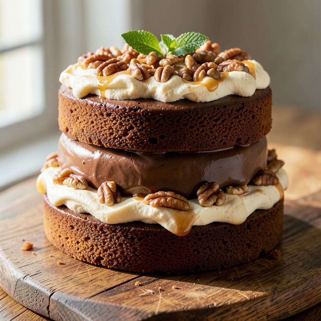 Atk German Chocolate Cake Recipe: Rum-Infused Layers With Nutty Streusel Crown