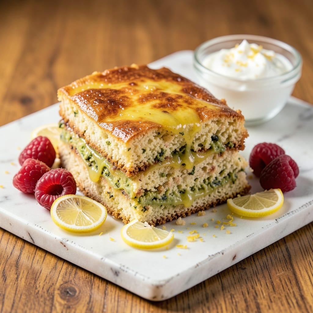 Avocado Lemon Cake Recipe: Zesty Brightness With Moisture-Lock Layers